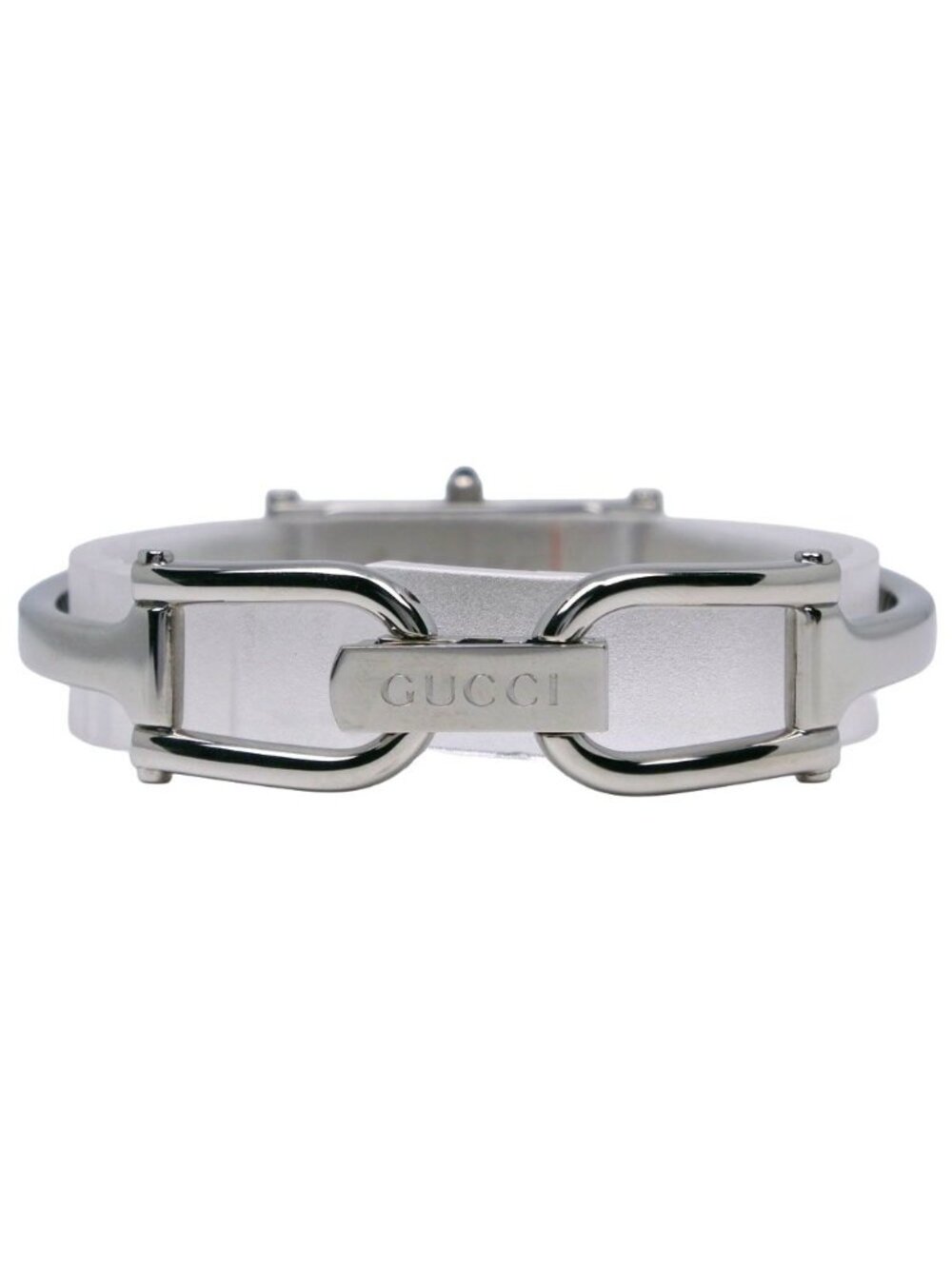 ★SOLD★ Gucci Stainless Steel Quartz Analog Display Silver Dial Watch - Picture 5 of 8